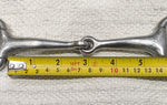 5.25" Eggbutt snaffle bit, small ring / bradoon ring (2704)