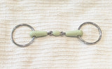 5" Loose ring double jointed snaffle, happy mouth / plastic mouthpiece (2690)