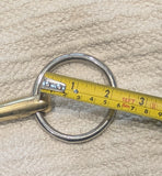 6" Loose Ring Bradoon Snaffle, Lozenge Mouthpiece (2855)