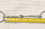 5.75" Small loose ring bradoon snaffle, ultra slim mouthpiece (2670)