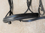 Comfort Snaffle Bridle. Black. Cob size  (BR5)