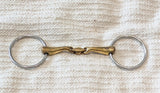 5.25" Loose ring verbindend double jointed snaffle (3003)