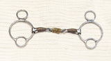 5.5 Universal gag, sweet iron roller link mouthpiece (2866)