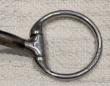 5.25" / 130mm Bombers Ultra Comfy Lock Up Eggbutt Snaffle (2879)