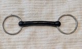 5.5"  Loose ring vulcanite / hard rubber mullen snaffle (3079)