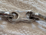 6" Rugby pelham, french link mouthpiece (3046)