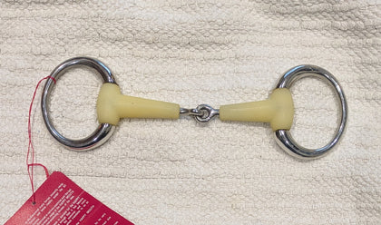 4.25" / 10.5cm Happy Mouth Eggbutt Jointed Snaffle Bit NEW (2807)