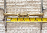 5.5"  Full cheek double jointed lozenge snaffle  (3037)