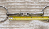 5.75" Loose Ring French Link Snaffle Bit - 12mm mouthpiece (2972)