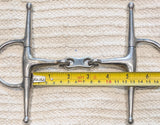 4.75" Full cheek snaffle, french link mouthpiece  (2937)