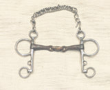 5.5" Pelham, sweet iron lozenge mouthpiece (2808)