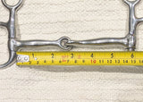 5.5" Hanging cheek single jointed snaffle bit (2926)