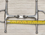 5.5" Full cheek snaffle, french linik mouthpiece  (2760)