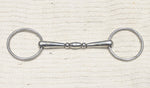 5.75" KY Rotary Loose ring double jointed snaffle bit  (2665)