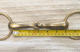 5.5" Loose ring snaffle (gold) brass alloy - 20mm mouthpiece (2932)