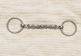 6" Loose ring waterford snaffle bit (3094)