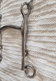 2 5" Weymouth bit - fixed cheek, extended shank (3)