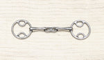 4.75" Wilkie / bevel french link snaffle, (2657)