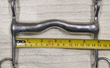 5.5"  Weymouth bit, fixed cheek (20mm thickness) (2777)