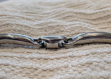 5.25" Eggbutt Small Ring Bradoon Lozenge Snaffle (3074)