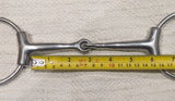 5.5" Loose ring sleeved single jointed snaffle (2822)