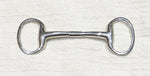 5" Eggbutt mullen mouth barrel snaffle bit  (2726)