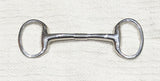 5" Eggbutt mullen mouth barrel snaffle bit  (2726)