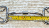 2 6" Expert Bits Comfy Barrel Eggbutt Loop Ring Snaffle