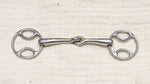 5" Wilkie / bevel small ring snaffle, single joint (2656)