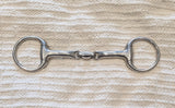 5.25" Eggbutt Small Ring Bradoon Lozenge Snaffle (3074)