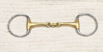Neue schule Tranz Angled Lozenge Eggbutt Snaffle Bit