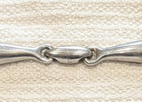 5.25" Loose ring snaffle, centre revolver lozenge mouthpiece (3114)