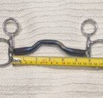 5.5" Hanging cheek happy tongue snaffle bit (2667)