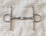 1 5.25" Full cheek snaffle, french link mouthpiece  (2864) (Copy)