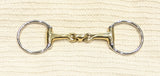 4.5" Eggbutt snaffle, lozenge mouthpiece (2830)