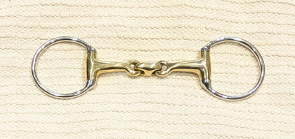 4.5" Eggbutt snaffle, lozenge mouthpiece (2830)