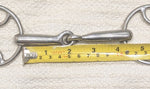 4" Wilkie / bevel small ring snaffle, single joint (2603)