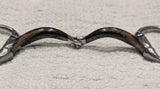 5.25" / 130mm Bombers Ultra Comfy Lock Up Eggbutt Snaffle (2879)