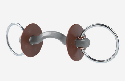5" / 130mm Beris SOFT Loose Ring with Konnex Ring Snaffle.  AS NEW!