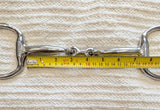 7" Eggbutt snaffle, french link mouthpiece (3063)