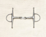 5.75" Full cheek snaffle, french link mouthpiece  (2742)
