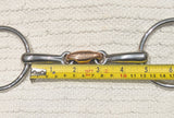 4.5" Loose ring training / lozenge snaffle NEW (2672)