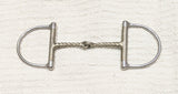 5" D ring fast twist snaffle bit (2714)