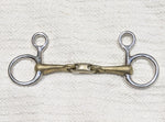 5" Neue schule hanging cheek / baucher snaffle BAGAIN PRICE !!  (2727)