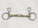 5" Neue schule hanging cheek / baucher snaffle BAGAIN PRICE !!  (2727)