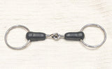 5.5" Loose ring single jointed rubber snaffle (2770)