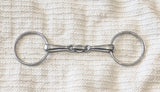 5.25" / 135 Sprenger Stainless Steel 16mm Loose Ring Double Jointed Lozenge Snaffle (2919)