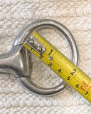4.25" Pony eggbutt snaffle, single joint (2831)
