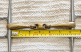 5.75"  Full cheek double jointed lozenge snaffle  (3066)