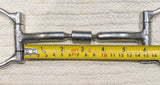 5.75" D ring comfort barrel snaffle bit (2660)